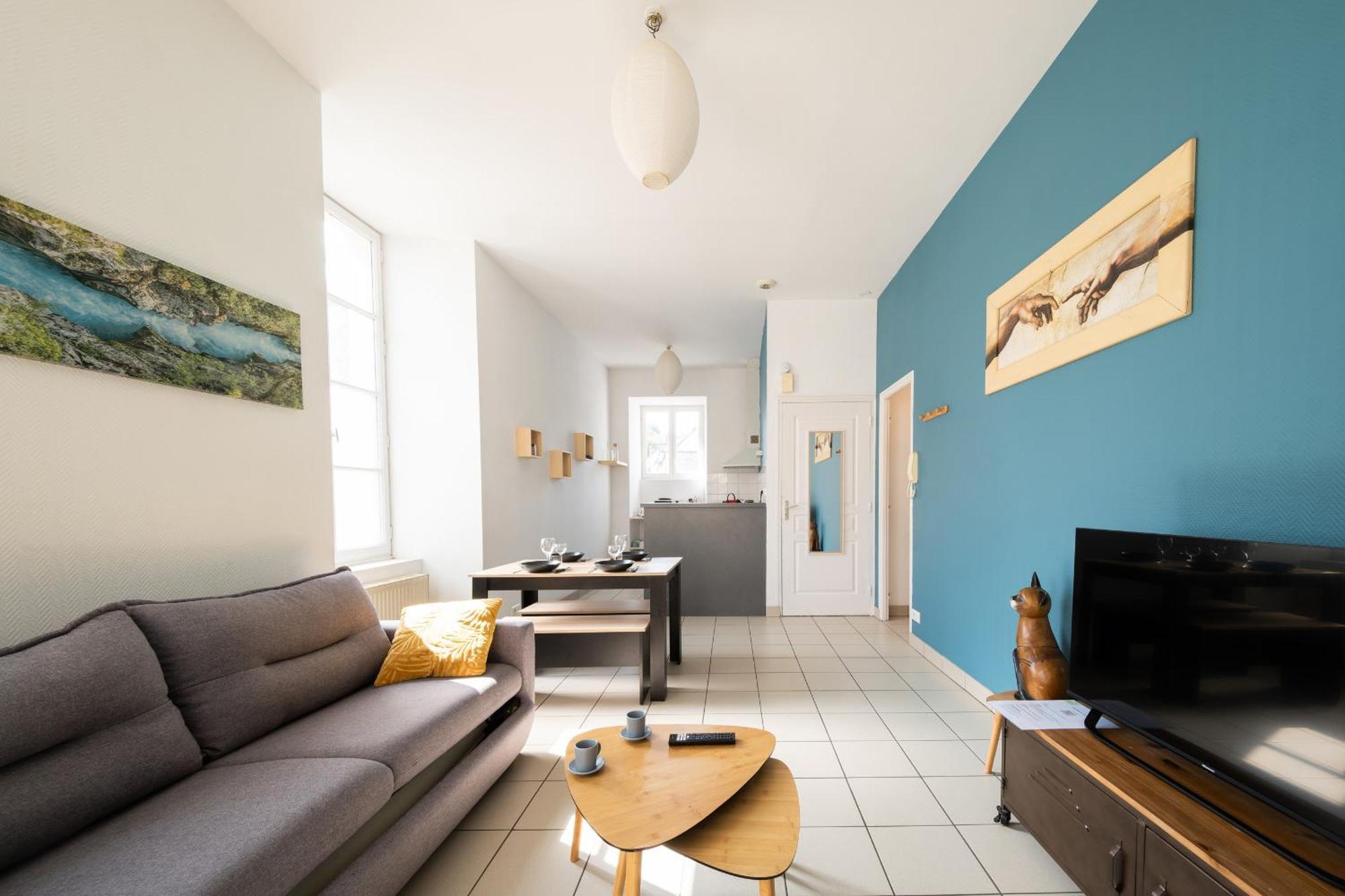 Nid Douillet 4Places 2Lits Coeur De Ville Logement Hote-Zen Wifi Segré Exteriör bild